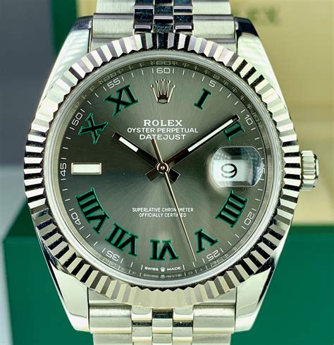 rolex datejust 41 wimbledon 2024|2023 rolex datejust wimbledon 41mm.